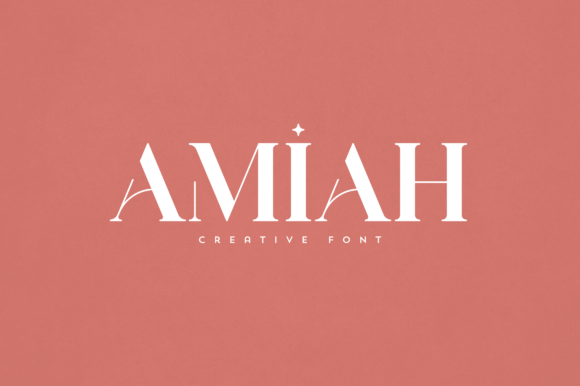 Amiah Font: Elevating Digital Branding and Web Layouts