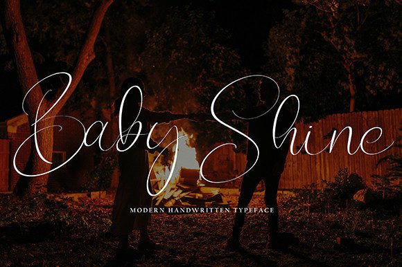 Baby Shine Font Review for Elegant Editorial Design