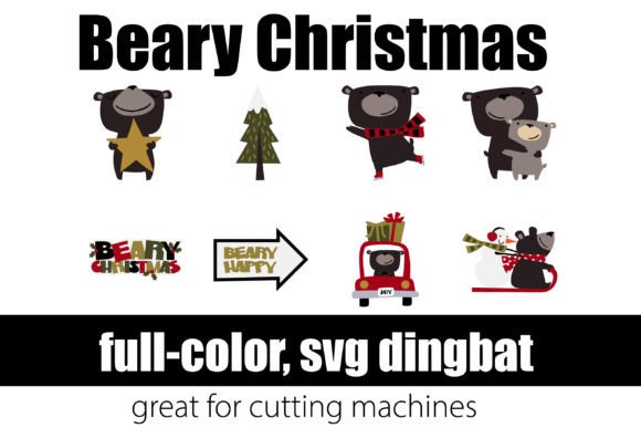 Beary Christmas Font: Whimsical Branding for Holiday Sales