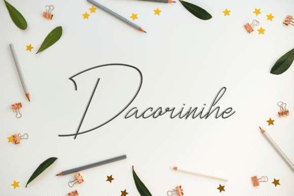 Dacorinihe Font: Elevating Small Business Branding