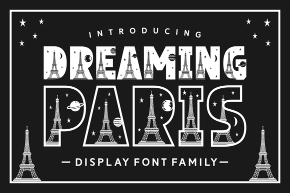 Dreaming Paris Font for Handmade Labels and Chic Decor