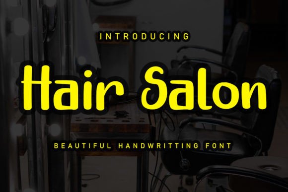 Hair Salon Font for Authentic Web Design