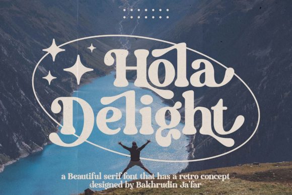 Hola Delight Font Review for Handmade Labels and Branding