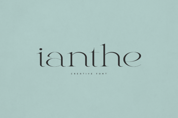 Ianthe Font: Elegant Serif Typography for Digital Branding