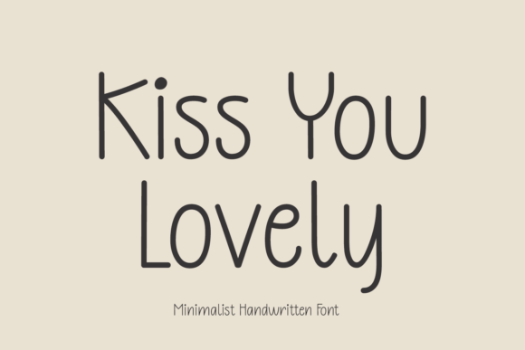 Kiss You Lovely Font Review for Small Business Branding