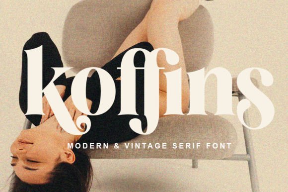Koffins Font Review: Bold Vintage Serif for Editorial Design
