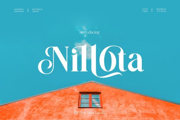 Nilota Font Review: Elegant Serif for Branding