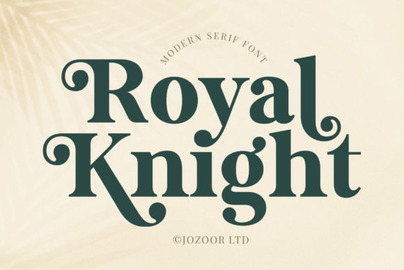 Royal Knight Font: Elevating Small Business Branding