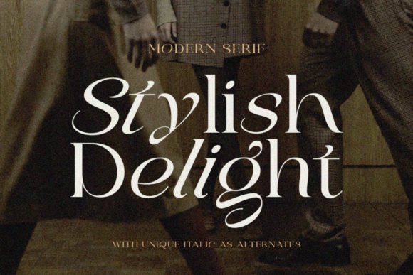 Stylish Delight Font Review for Editorial Design