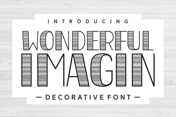 Wonderful Imagin Font for Chic Boho Campaign Design